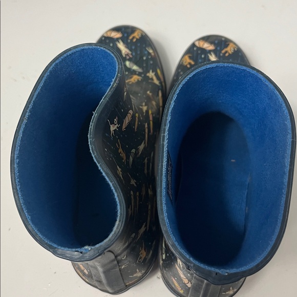 Bobs for Dogs Sketchers Sz 9 Cat and Dog Short Graphic Rain boots - Picture 7 of 7